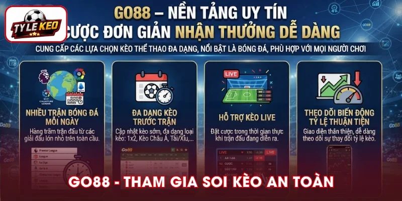 Go88 – Nền tảng uy tín cược đơn giản nhận thưởng dễ dàng