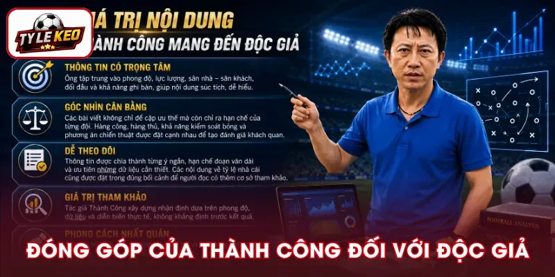 Những giá trị Nguyễn Thành Công mang đến người đọc