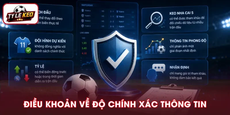 Quy định về tính xác thực của dữ liệu