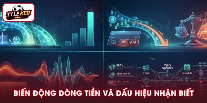 Các dạng biến động dòng tiền phổ biến và dấu hiệu nhận biết