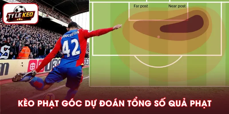 Kèo phạt góc là hình thức dự đoán số quả Corners xuất hiện trong trận