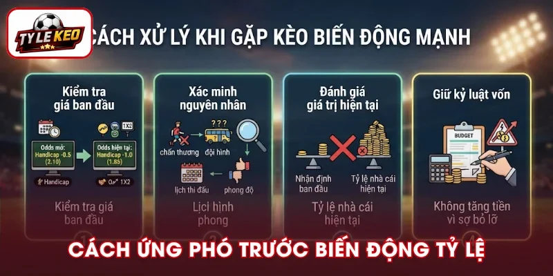Phương án xử lý khi tỷ lệ thay đổi mạnh