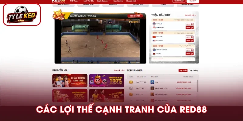 Những yếu tố giúp nhà cái RED88 khẳng định vị thế
