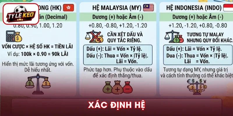 Xác định hệ là gì để tính Odds