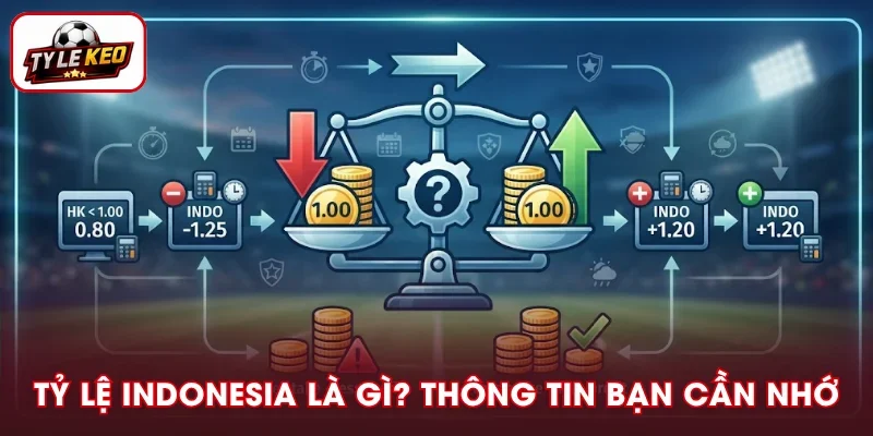 Tỷ Lệ Indonesia Là Gì? Những Điều Người Chơi Nên Biết