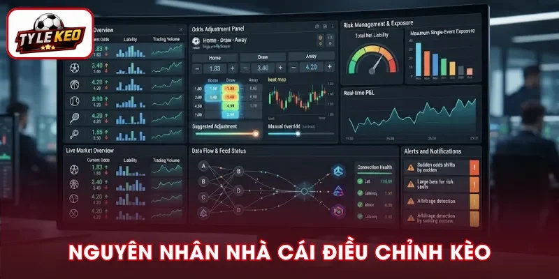 Nguyên nhân nhà cái điều chỉnh mức kèo